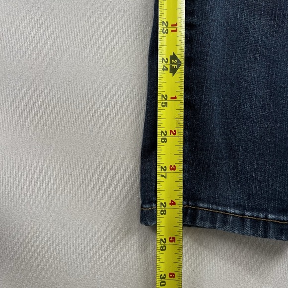 LulaRoe Womens Blue Denim Jeans Size 36 High Rise Skinny Stretch - Picture 9 of 10